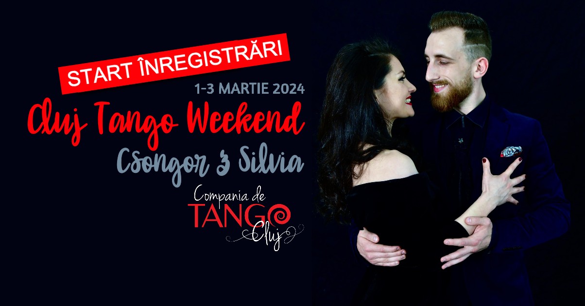 Cluj Tango Weekend, cu Csongor & Silvia