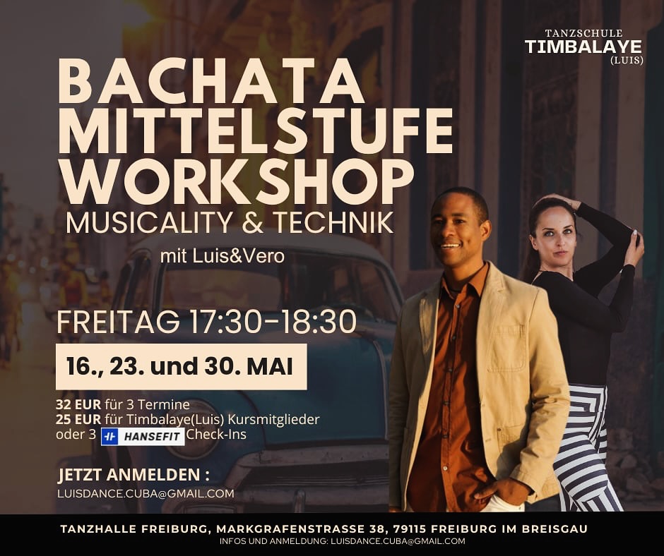 Bachata Musicality&Technik Workshop