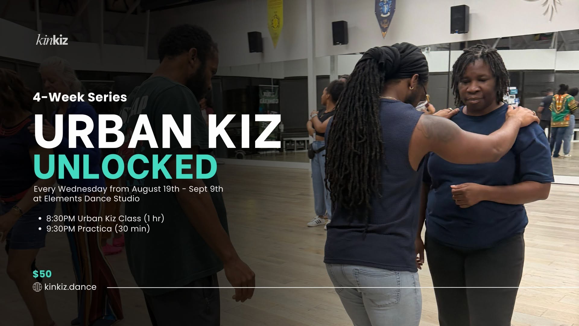 Urban Kiz Unlocked: 4-Week Series (Aug-Sept 2026)