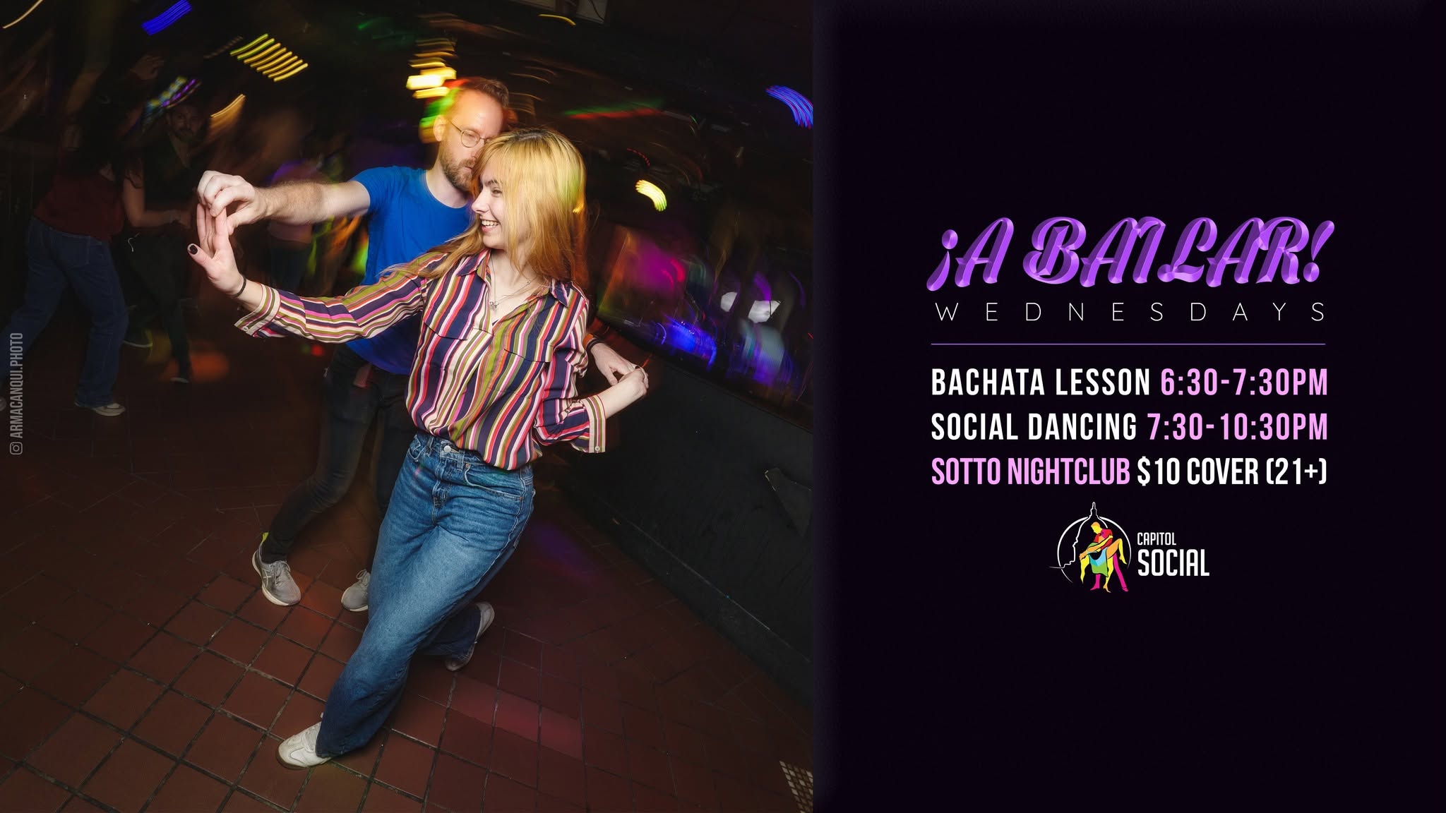 ¡A Bailar! Wednesdays at SOTTO (05 20 26)