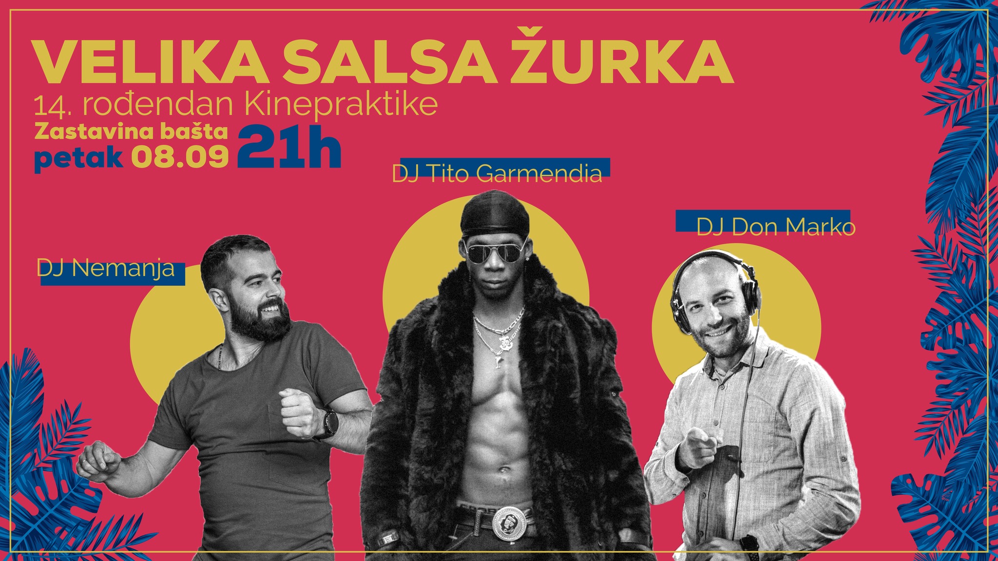 VELIKA SALSA ŽURKA 14. rođendan Kinepraktike