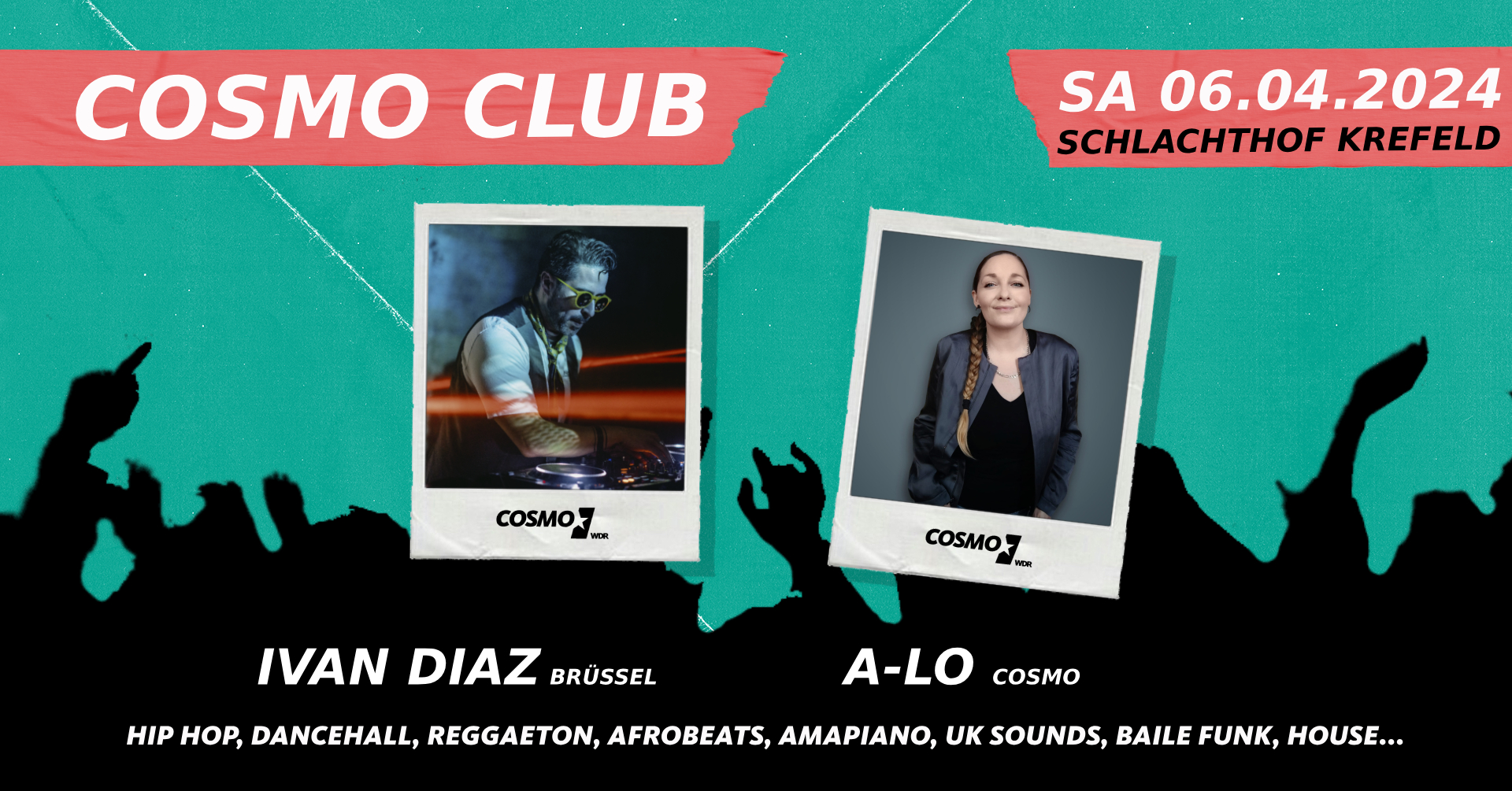 COSMO Club ft. Ivan Diaz (Ancestral Belgien) & A-LO (Cosmo Soundsystem)