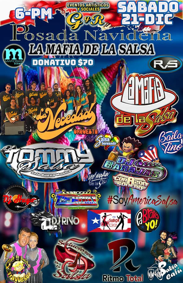La Posada De La Mafia De La Salsa 2019