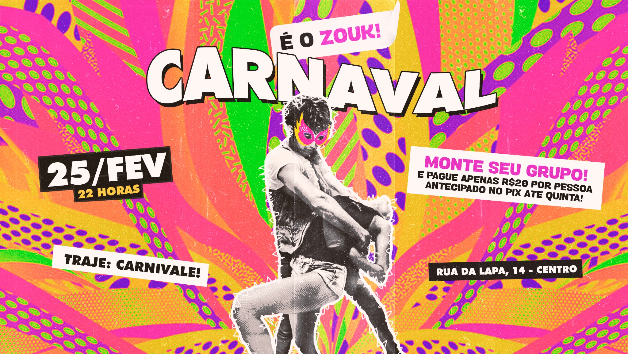 É o Zouk! Carnaval do dançante