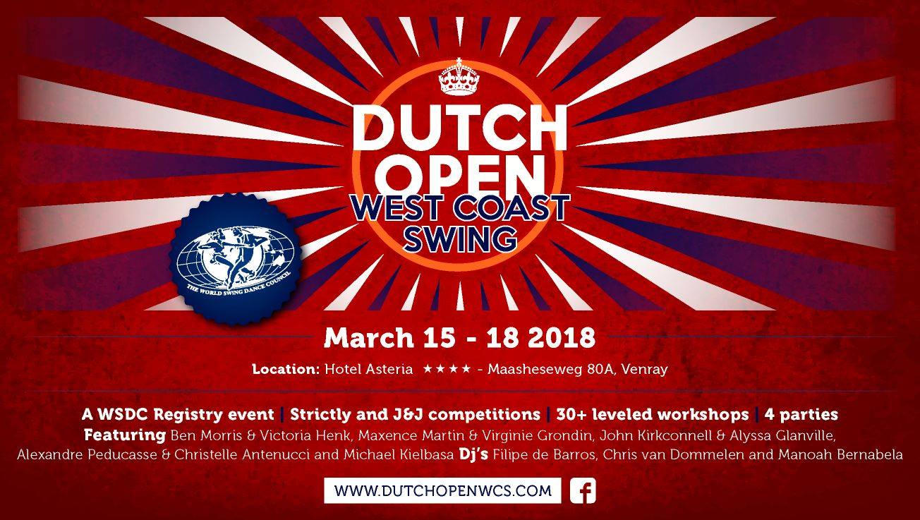 Dutch Open West Coast Swing 2018