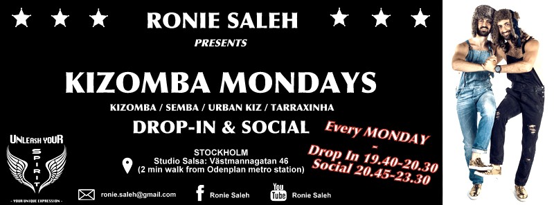 Kizomba Mondays with Ronie Saleh - 30 January!