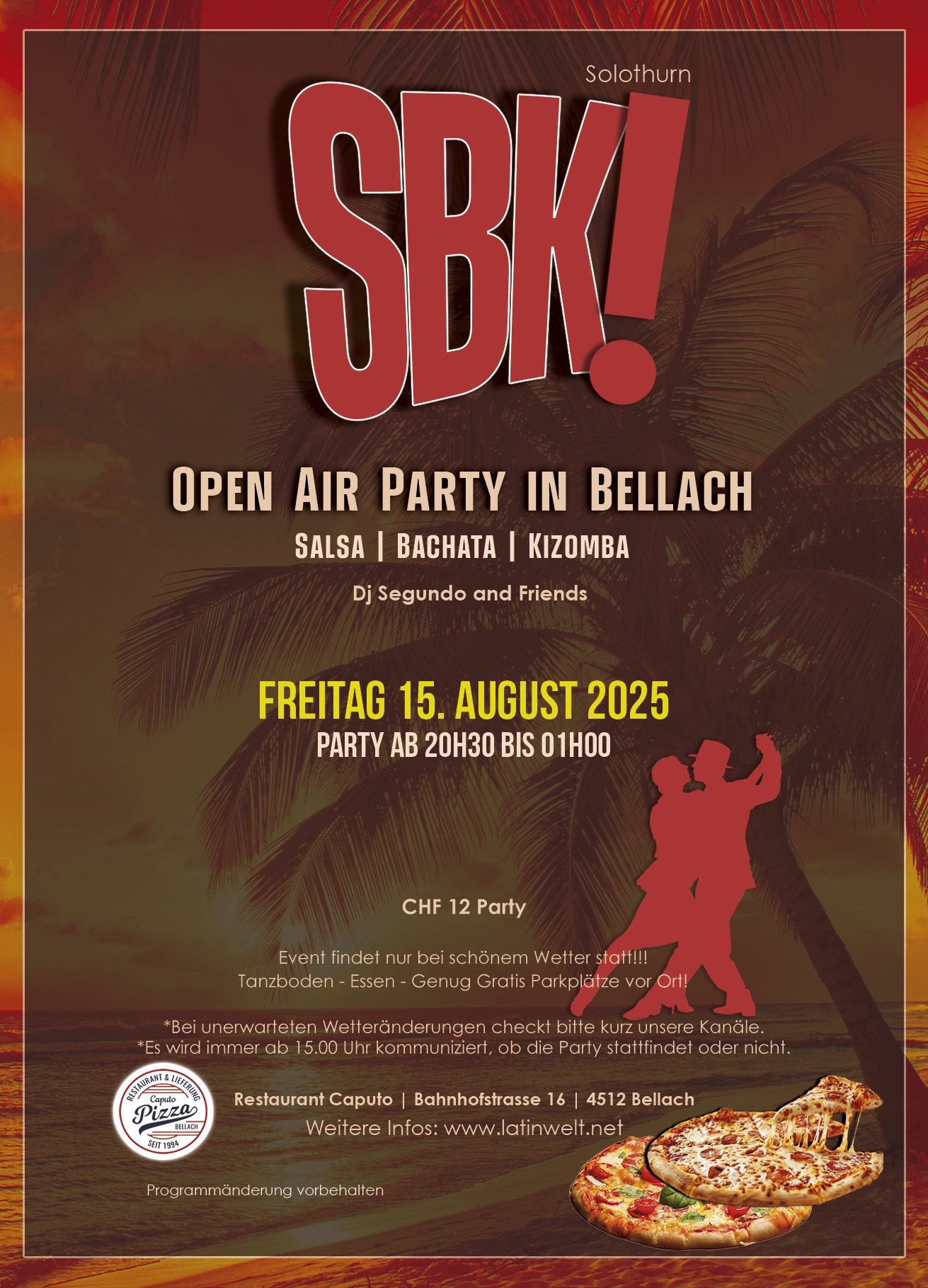 SBK: Salsa, Bachata, Kizomba Open Air!