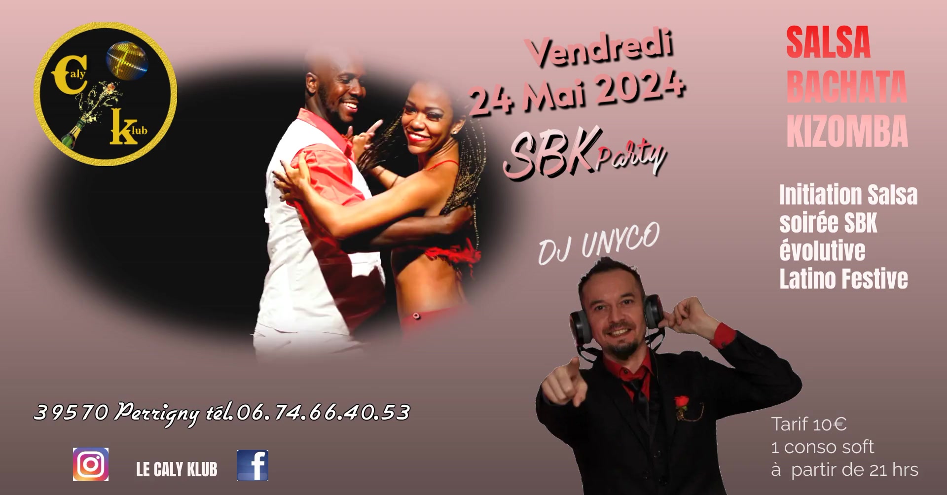 SBK AU CALY KLUB AVEC NICO SBK (DJ UNYCO )