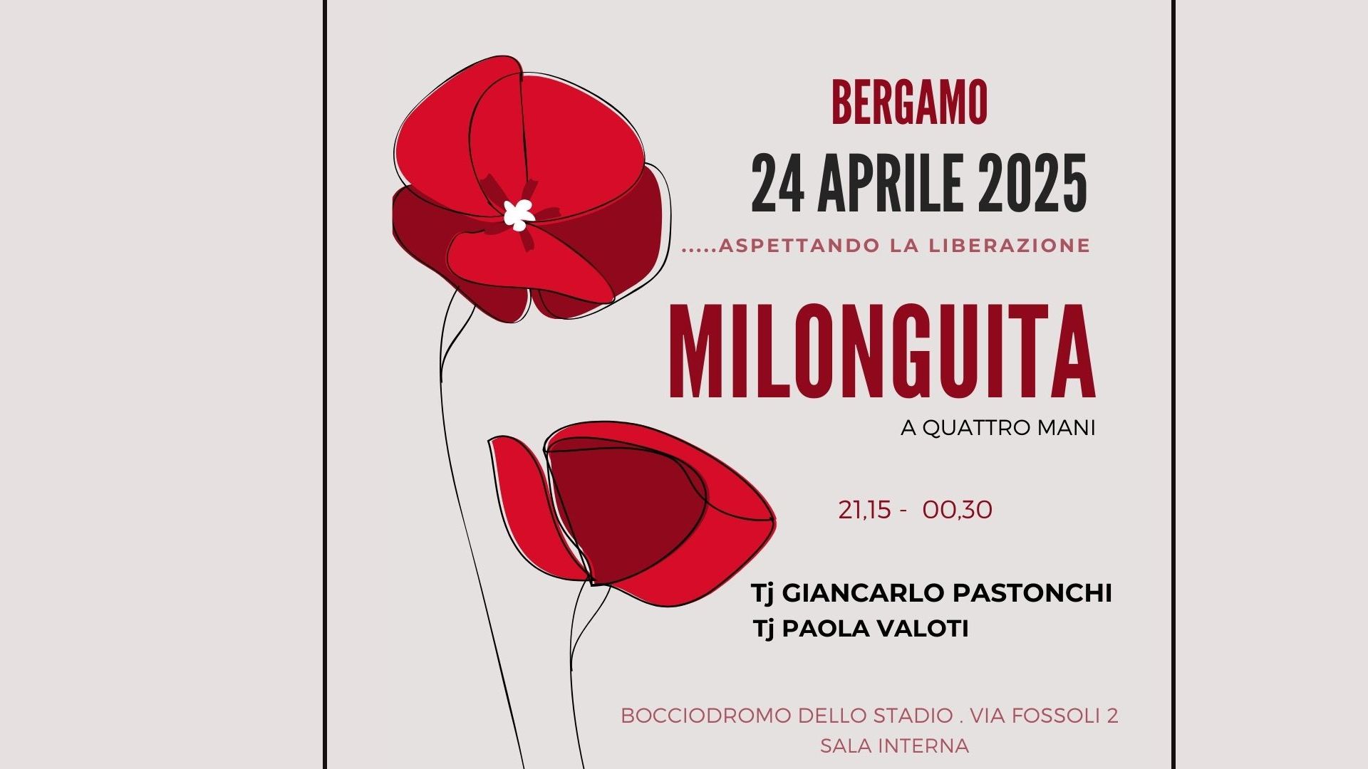 MILONGUITA ... Aspettando la Liberazione
