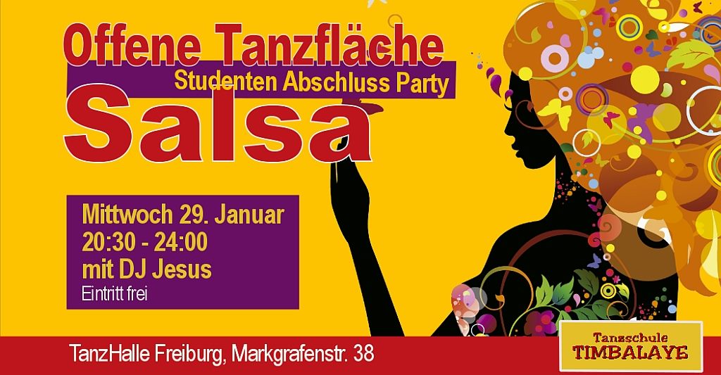 Salsa Offene Tanzfläche- Studenten Abschluss Party