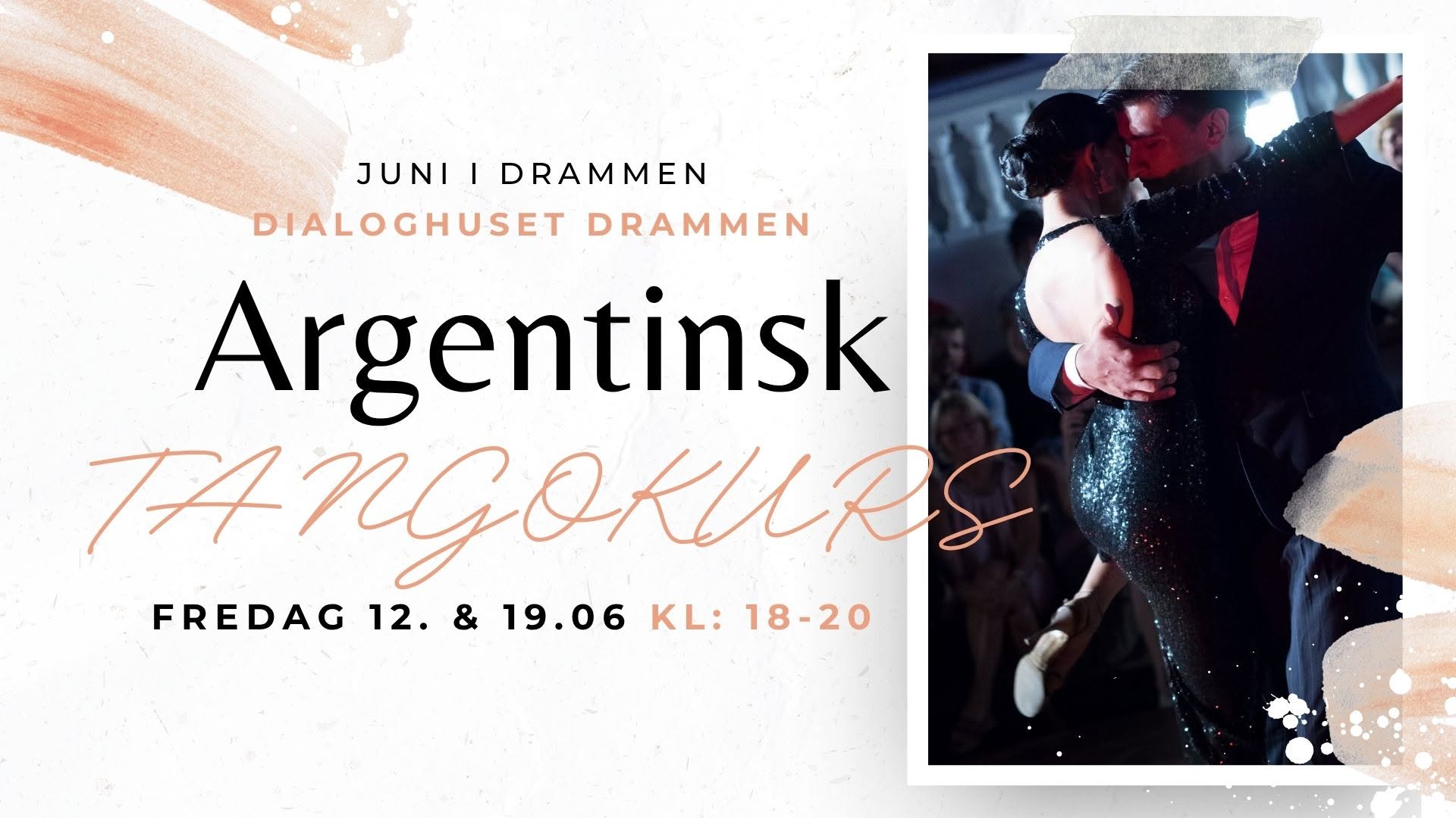 Drop-in Kurs i Argentinsk Tango i Drammen! med Diego
