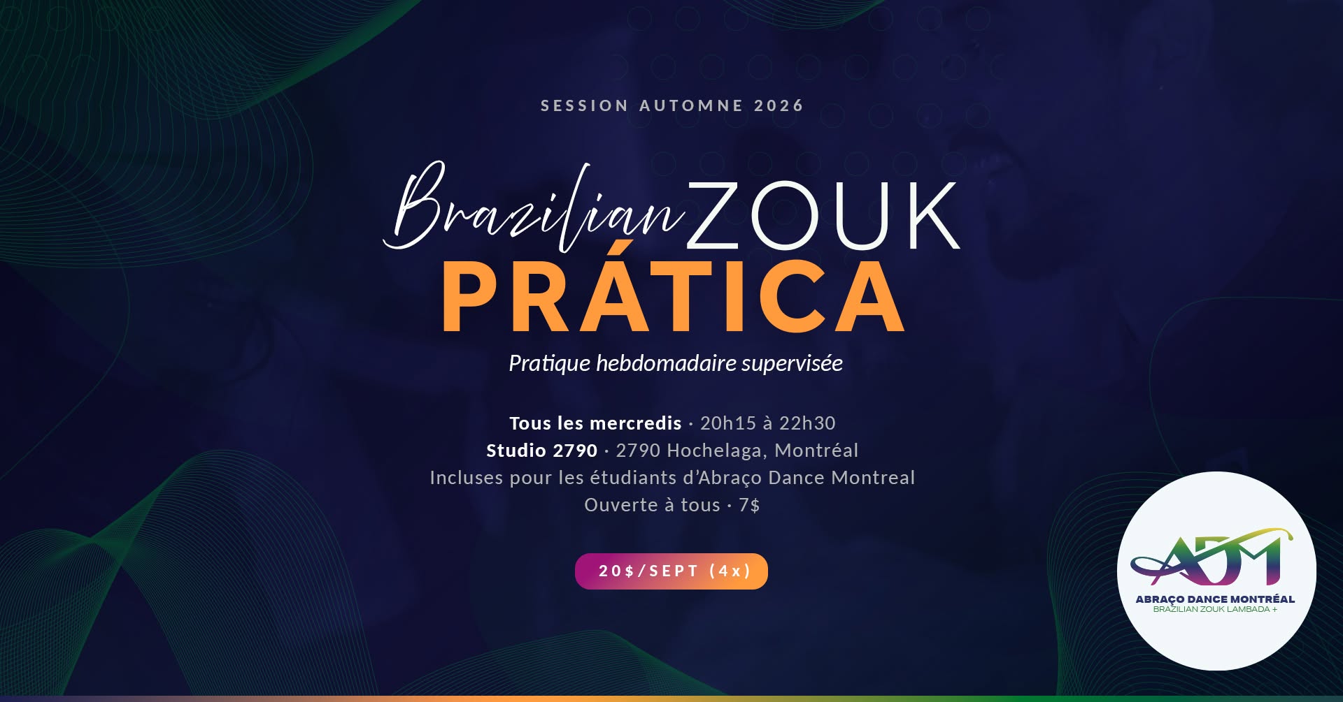 Wednesday Brazilian Zouk Prática