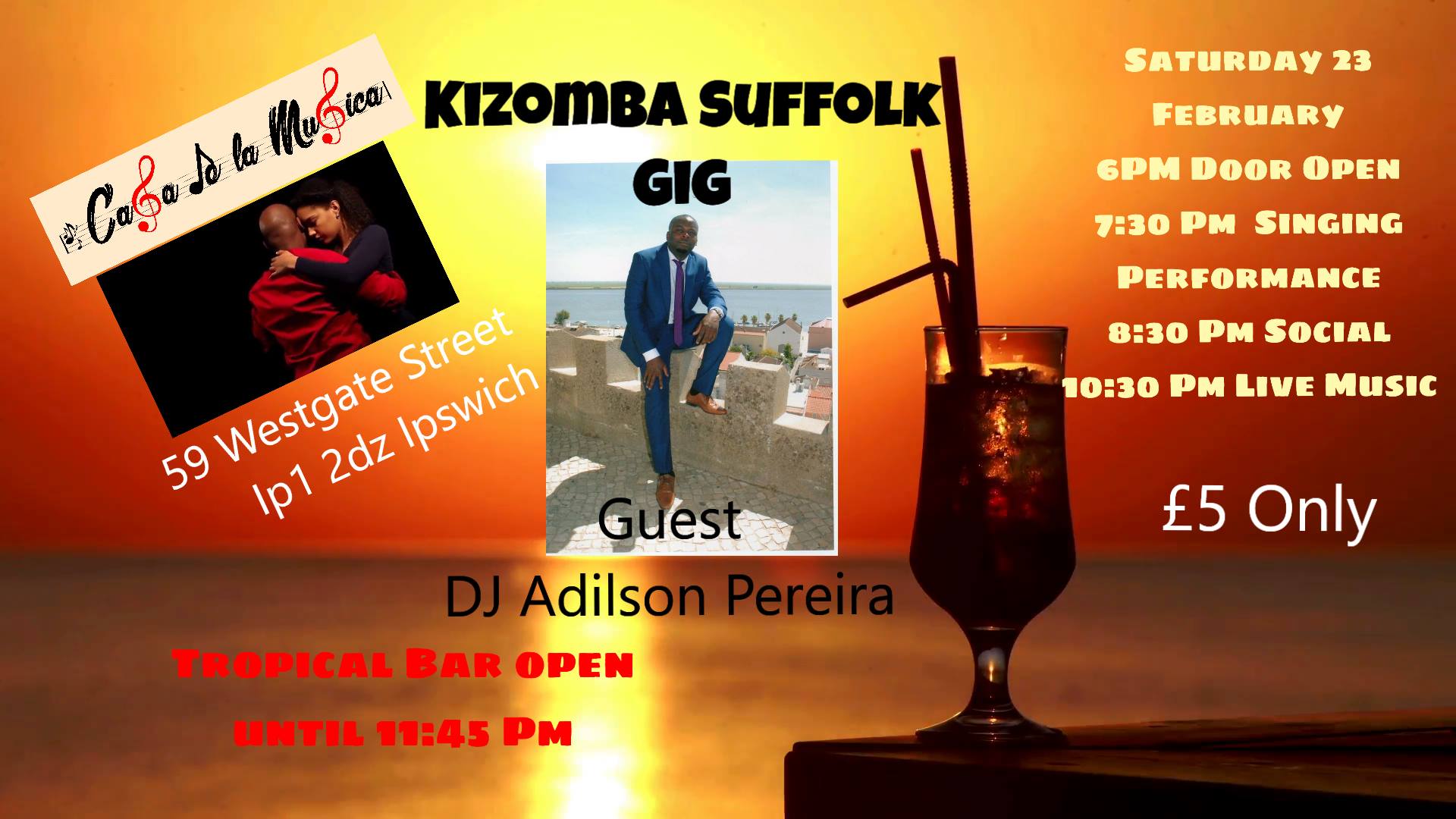 Kizomba Suffolk Gig