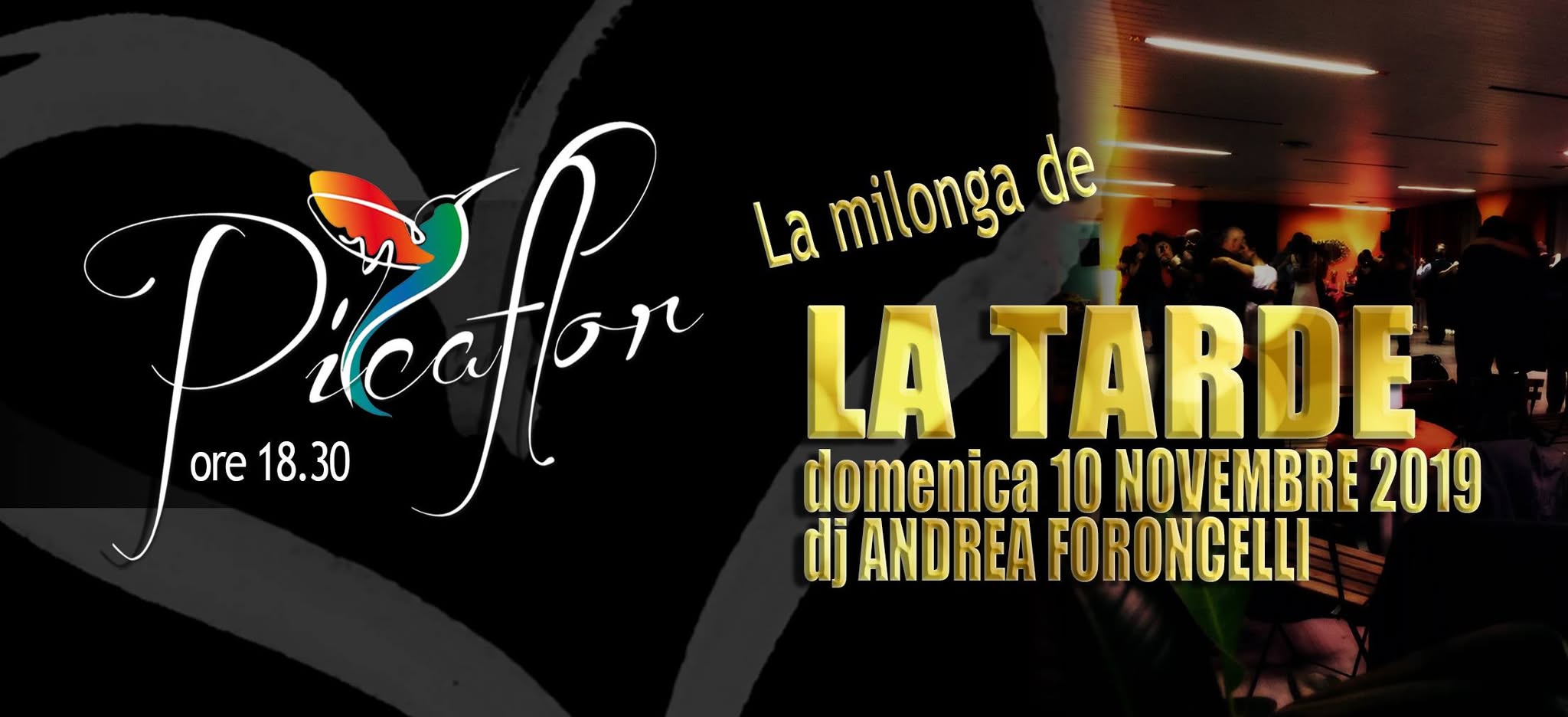 Andrea Foroncelli Emerito a La pomeridiana del Picaflor