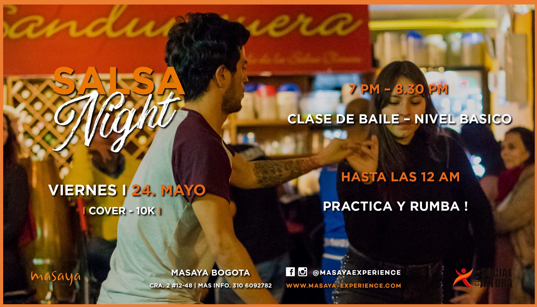 Salsa Night Con Extranjeros