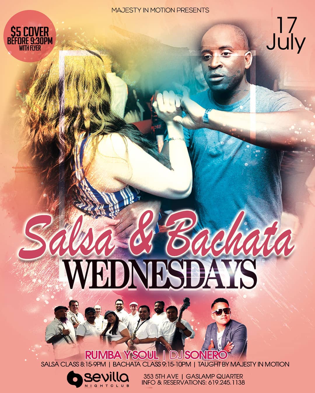 Rumba Y Soul At Sevilla Nightclub San Diego!