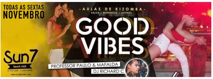SEXTA 5 NOV ☆☆☆ NOITE AFROLATINA ☆☆☆ Paulo e Mafalda ☆☆☆SUNSET BEACH CLUB