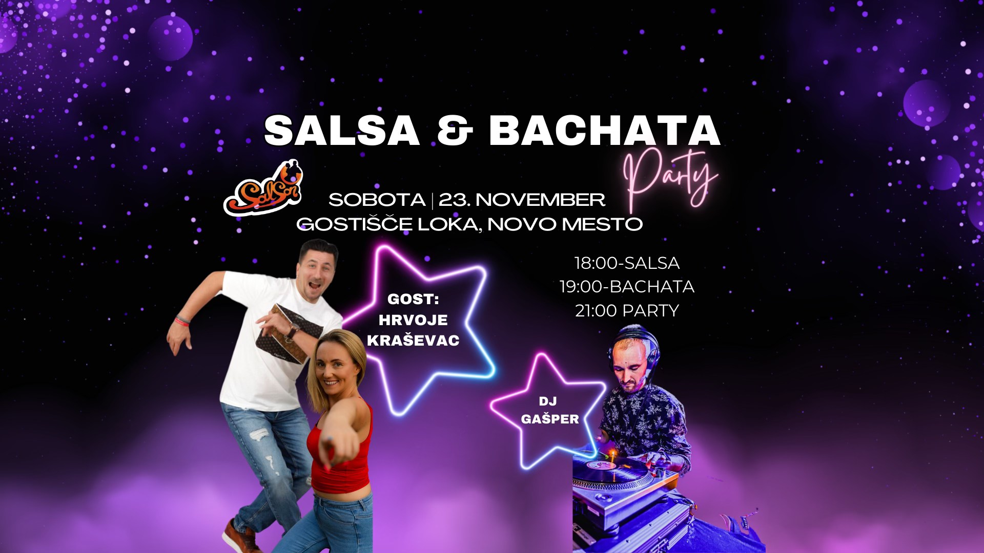 SALSA & BACHATA PARTY - Novo mesto