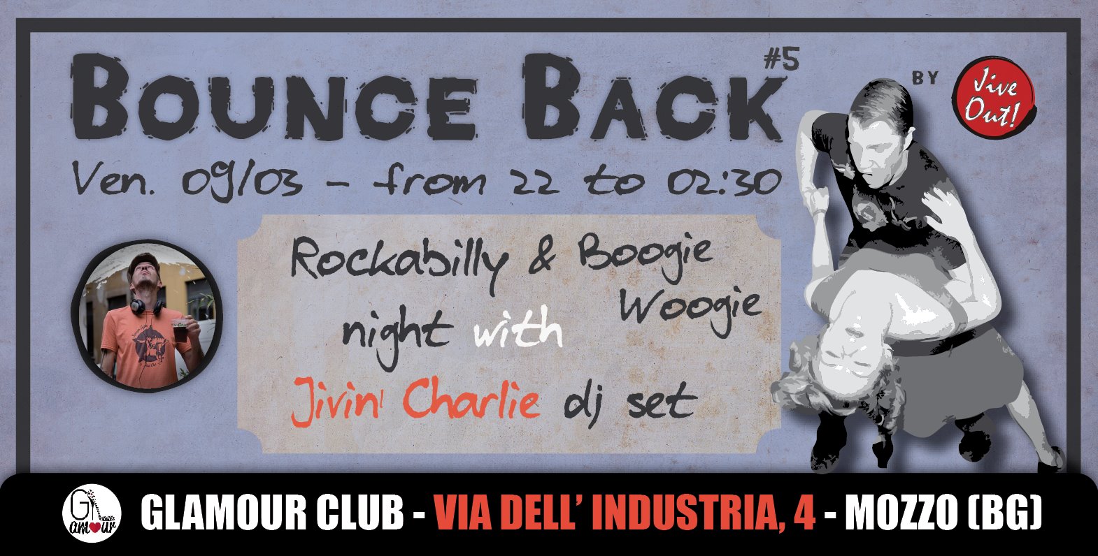 Bounce Back #5 - Rockabilly & Boogie night!