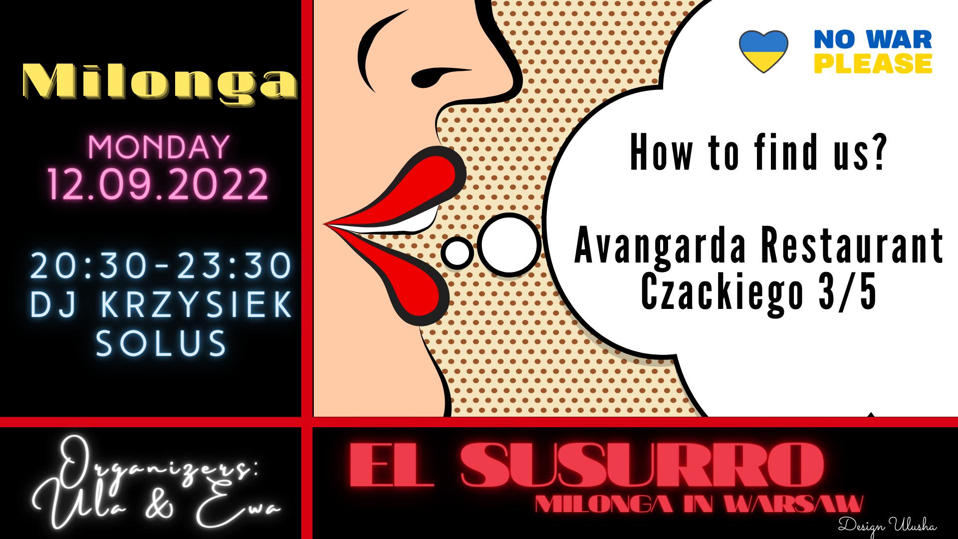 Milonga El Susurro *** DJ Thibault Cresp ***