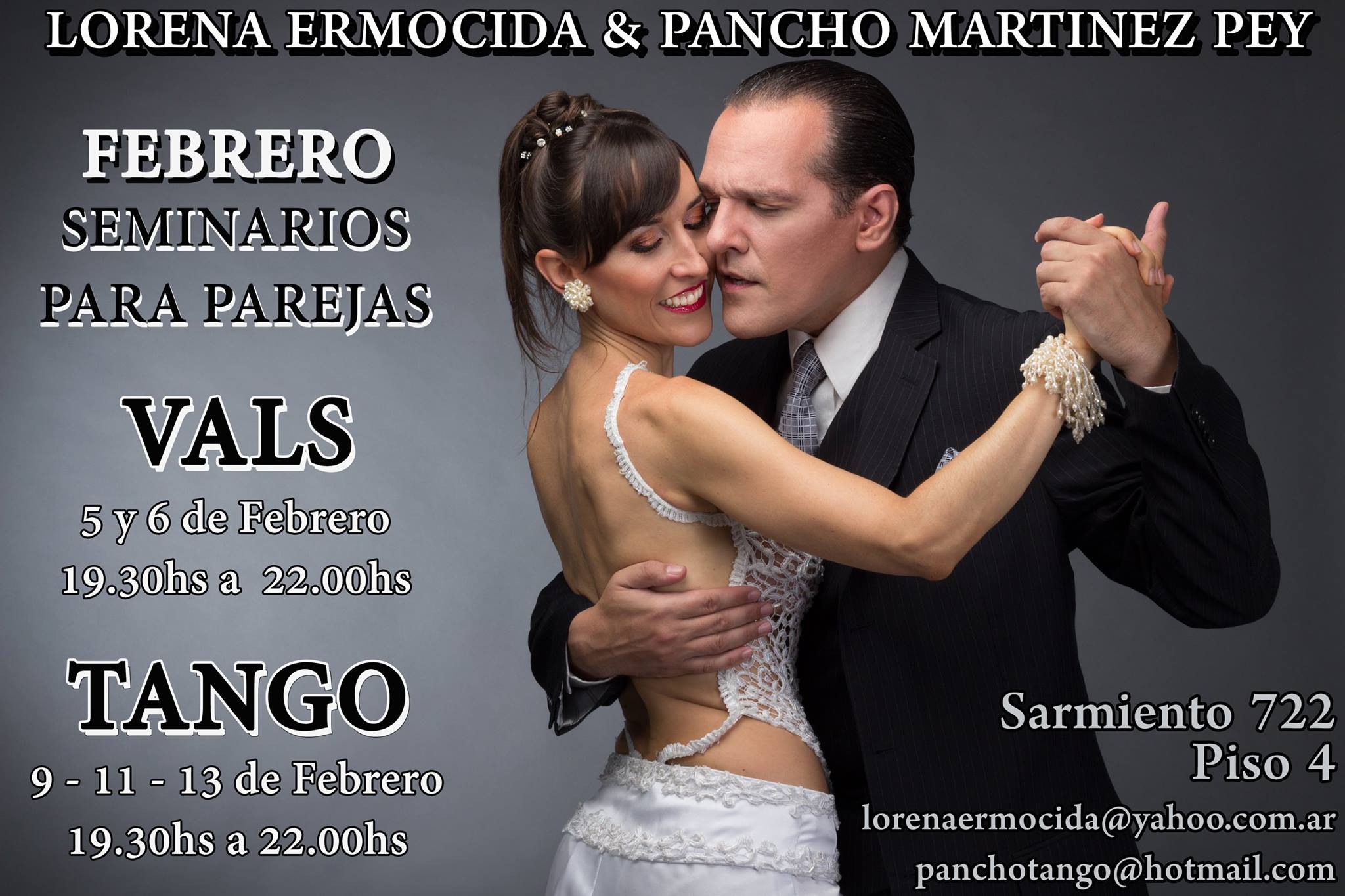 Lorena Ermocida & Pancho Martinez Pey - SEMINARIOS DE VALS Y TANGO