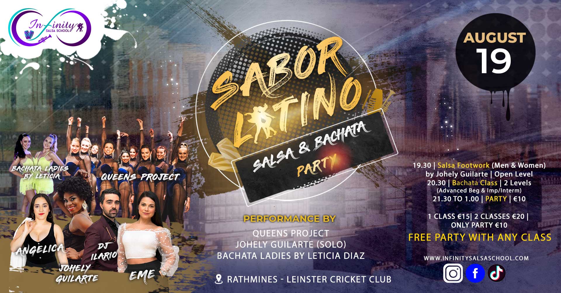Salsa & Bachata Monthly Party