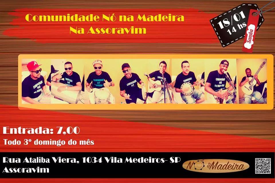 COMUNIDADE NÓ NA MADEIRA 18 01A PARTIR DAS 14:30HS