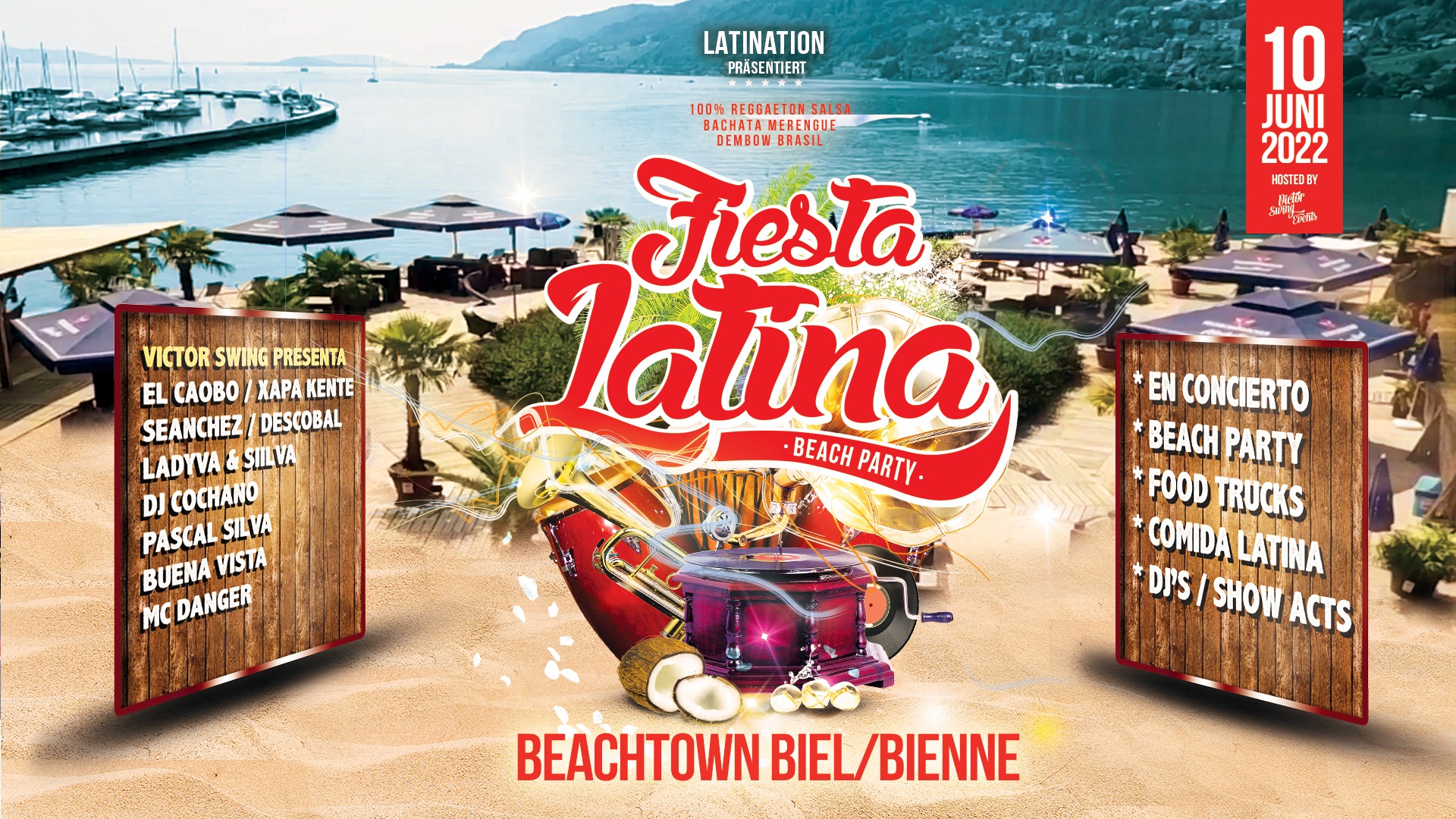 Fiesta Latina Beachparty • Biel Bienne
