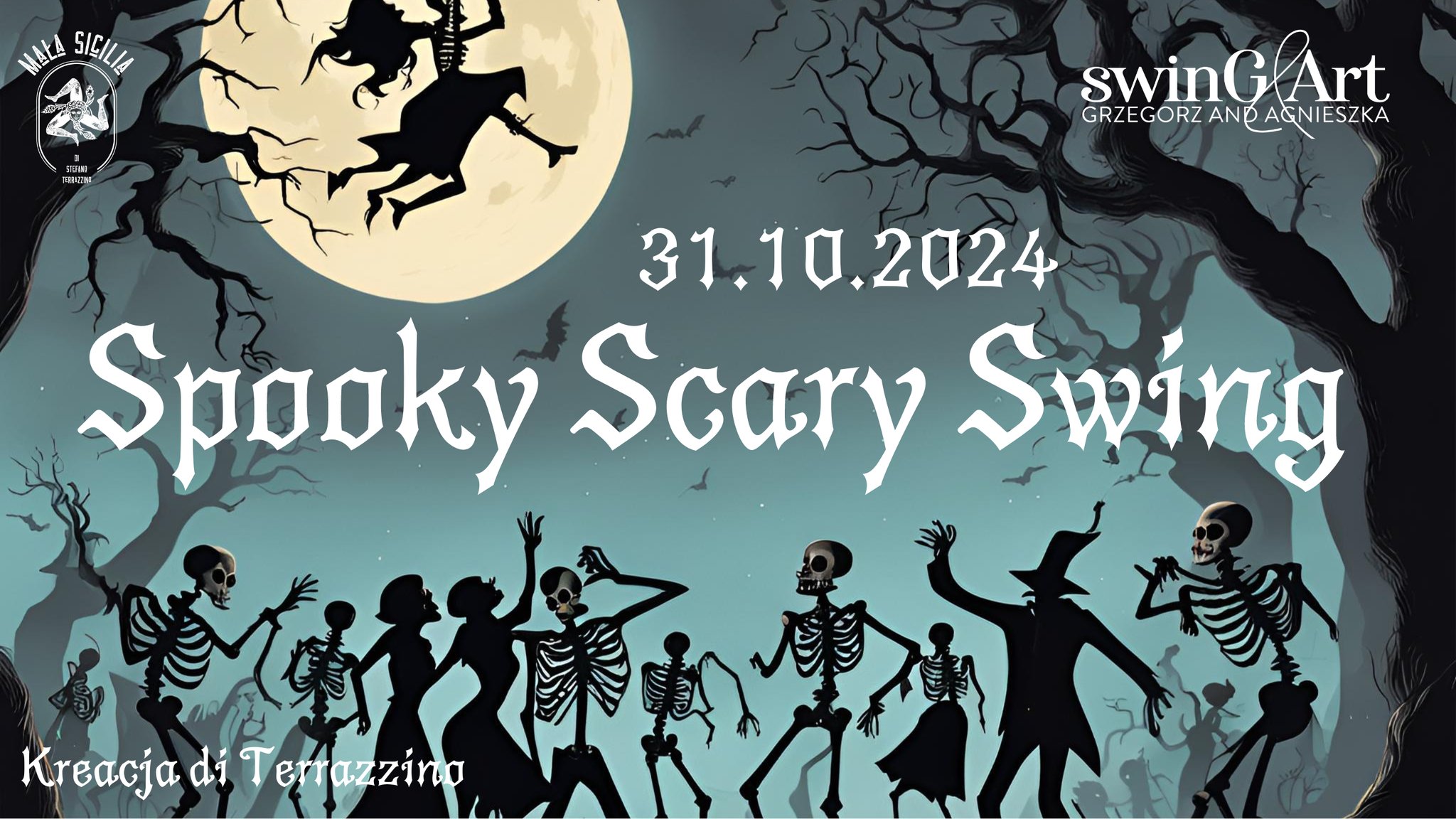 Spooky Scary Swing 2024 - Halloweenowa Potańcówka Swingowa