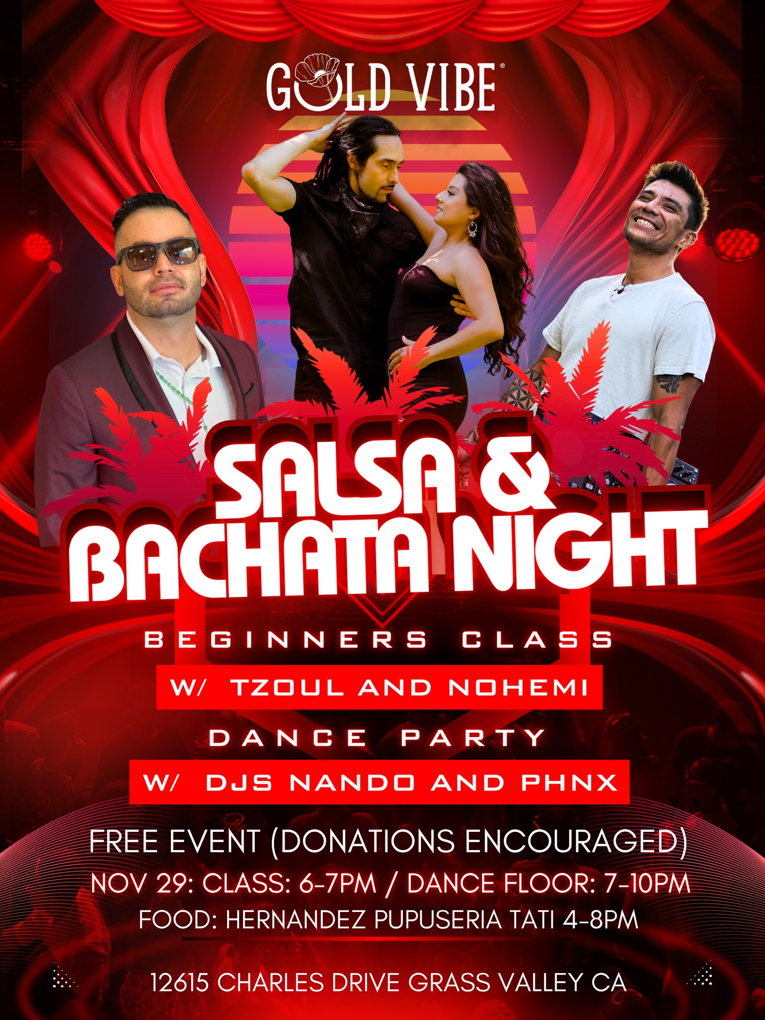 Salsa & Bachata Night @ Gold Vibe