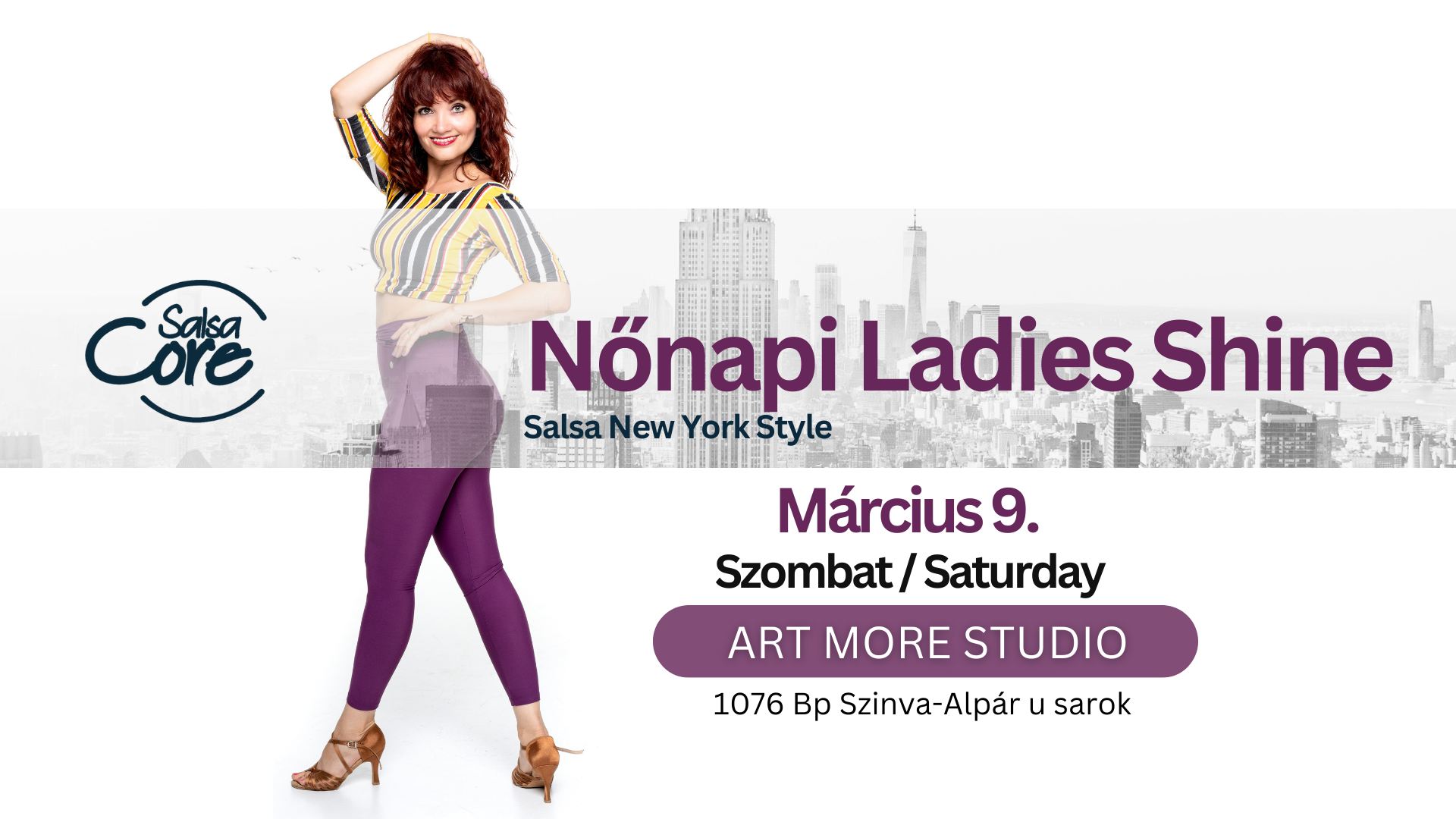 Nőnapi Ladies Shine - Salsa New York Style
