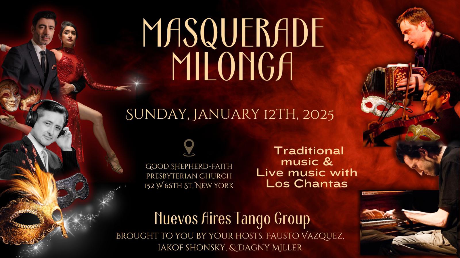 MASQUERADE with LIVE MUSIC