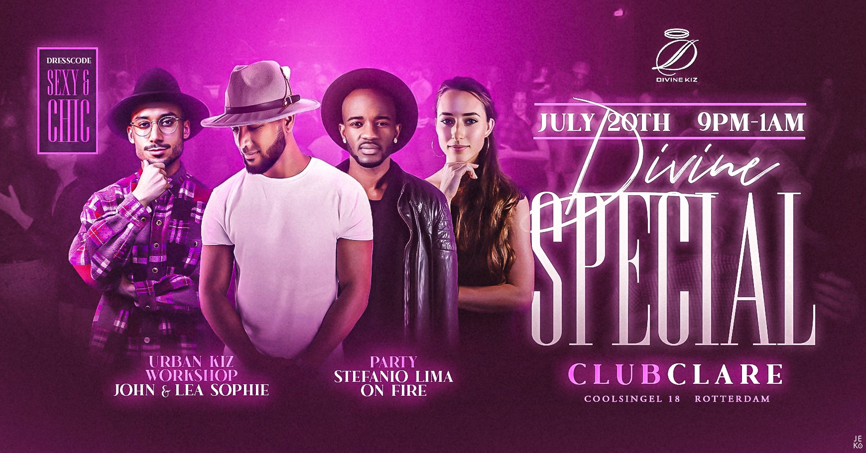 Divine Special•Urban Kiz Workshop by John & Lea Sophie