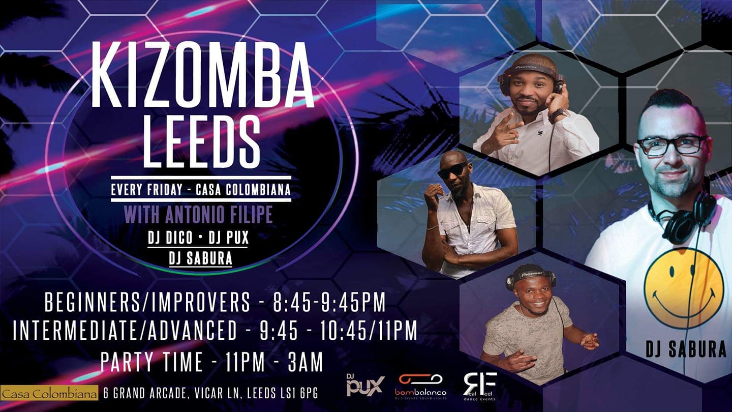 Kizomba Leeds *Every Friday* at Casa Colombiana