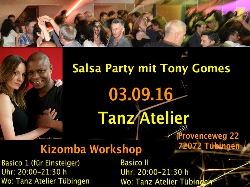 Salsa Party mit DJ Tony Gomes