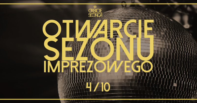 Otwarcie sezonu imprezowego I Dj z Wąsem