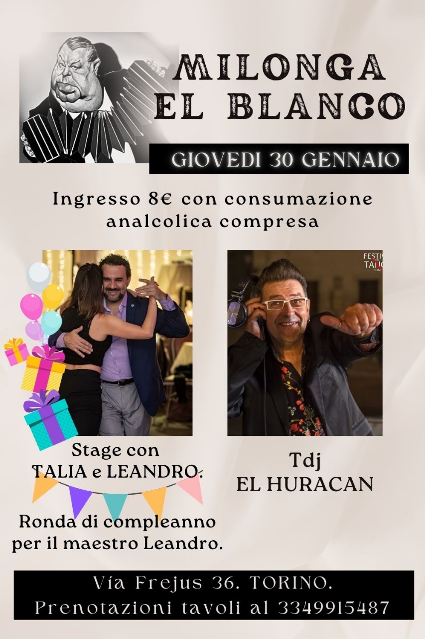 Milonga El Blanco