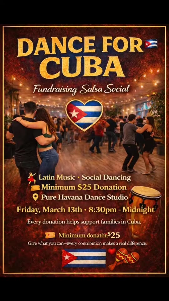Dance for Cuba - Fundraising Social