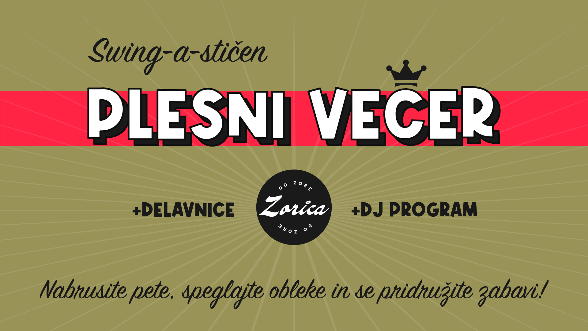 Swing-a-stičen plesni torek