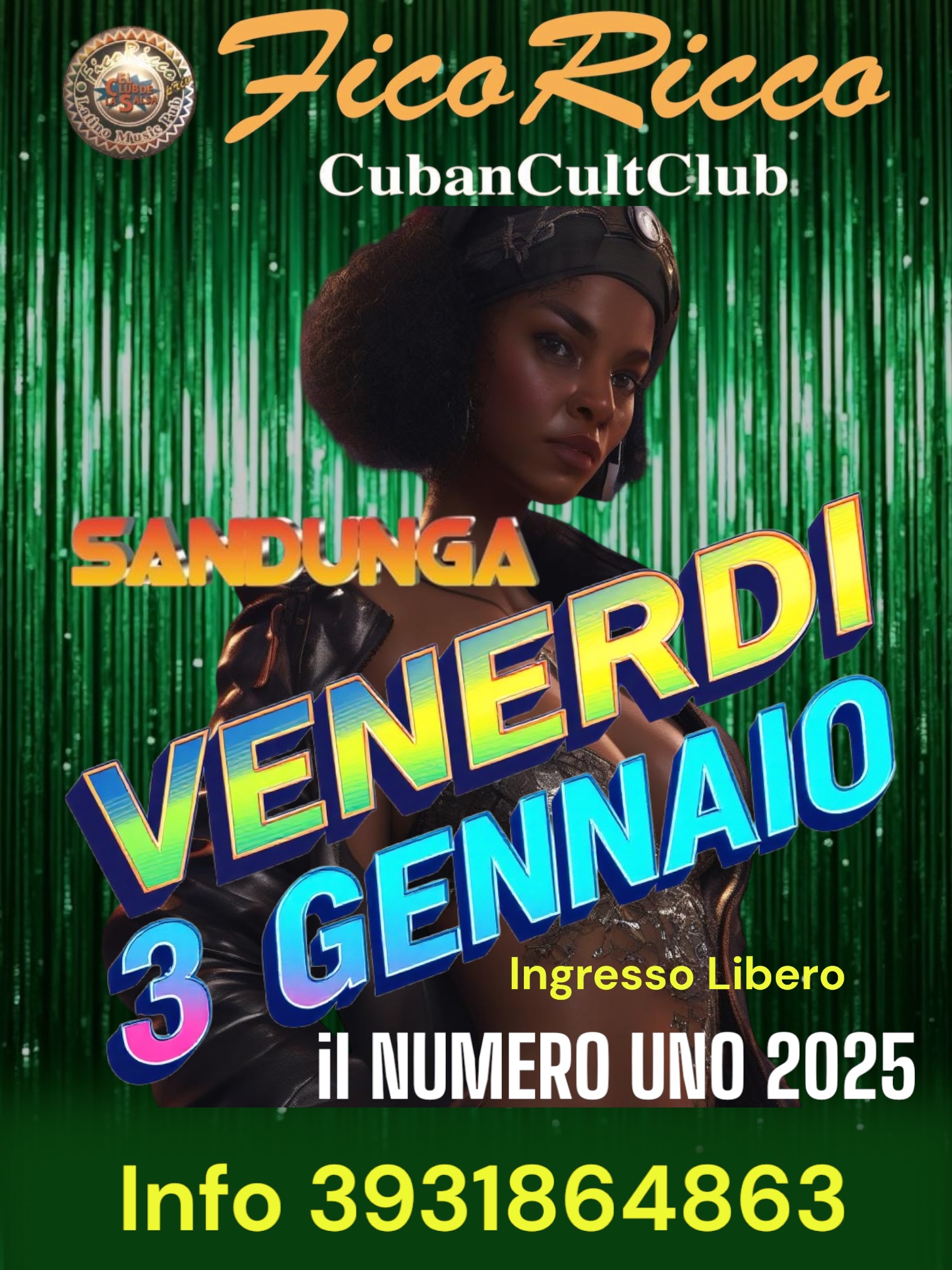 VENERDÌ il NUMERO UNO 2025