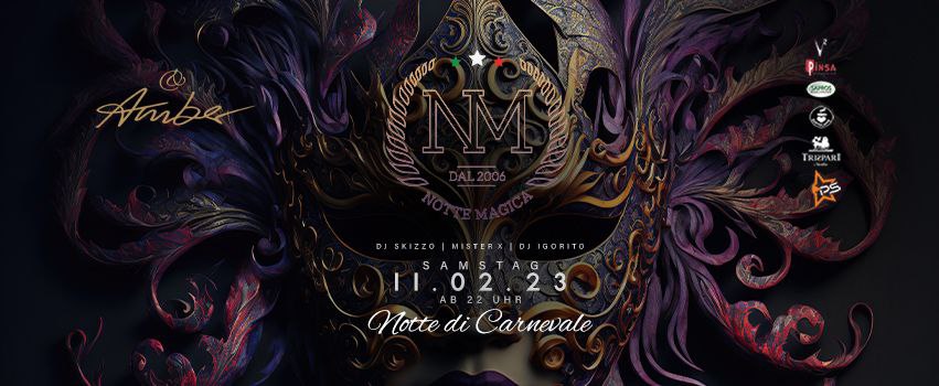 NOTTE MAGICA - "NOTTE DI CARNEVALE"