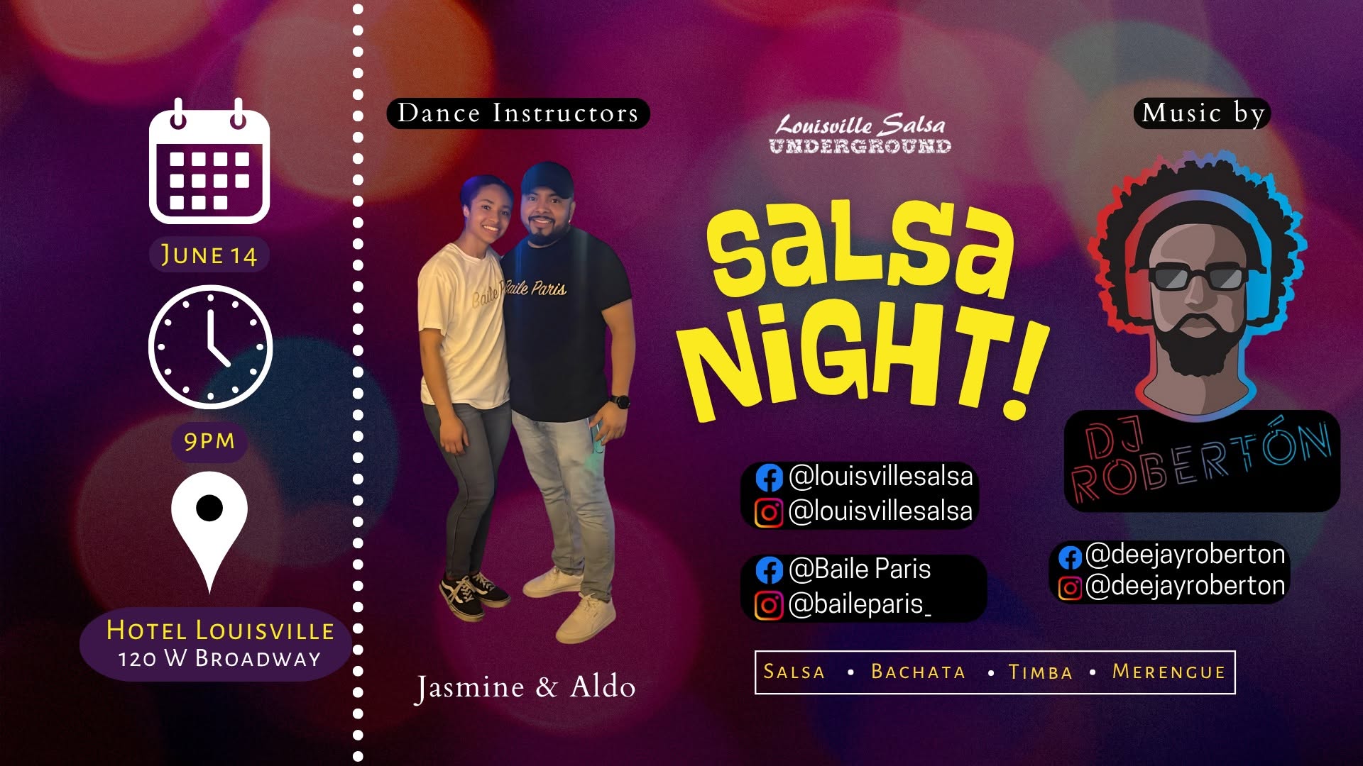 Salsa Night at Hotel Louisville