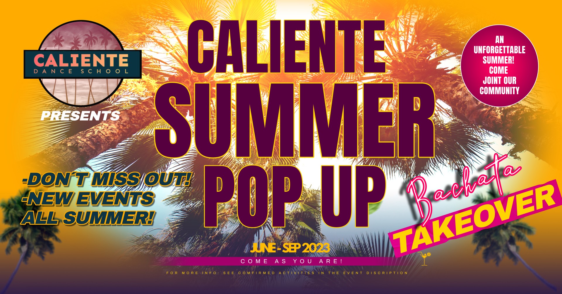 CALIENTE SUMMER POP UP