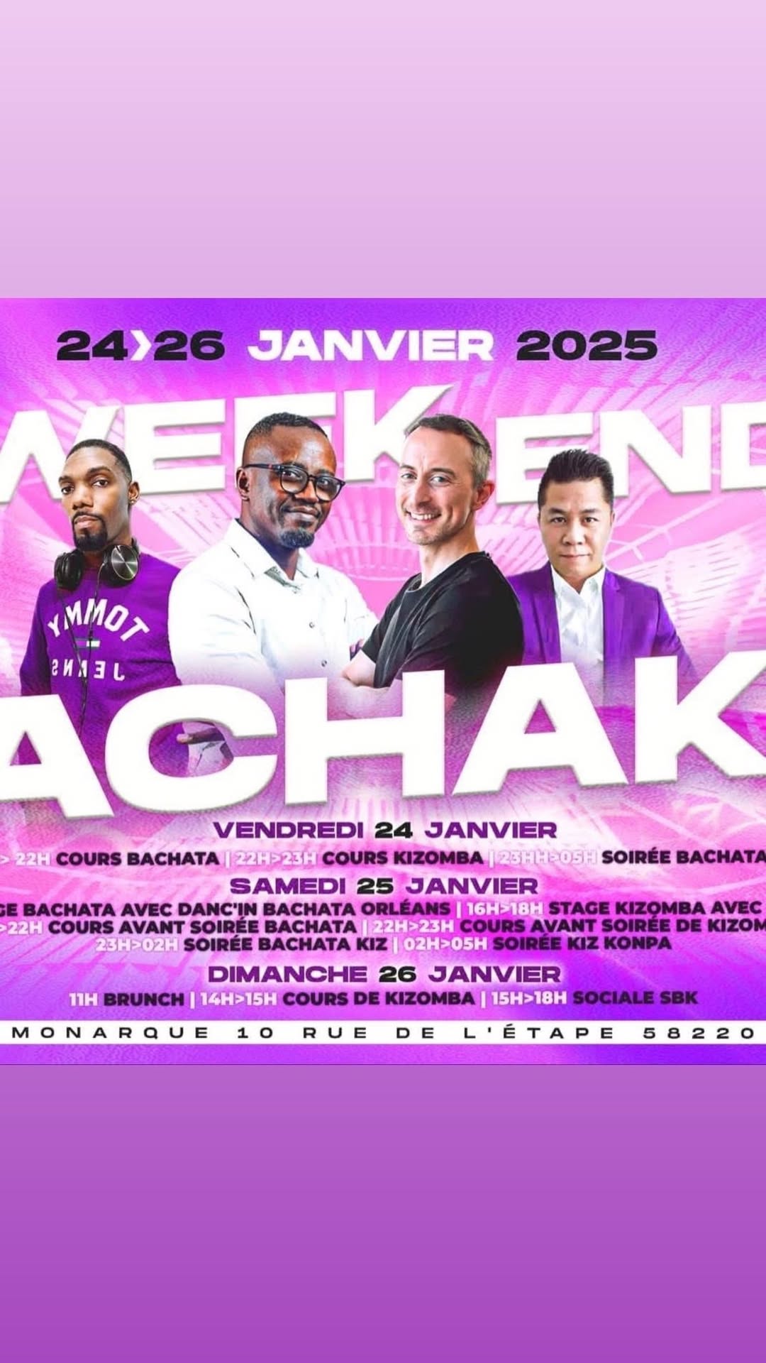 Cours de KIZOMBA BATCHATA
