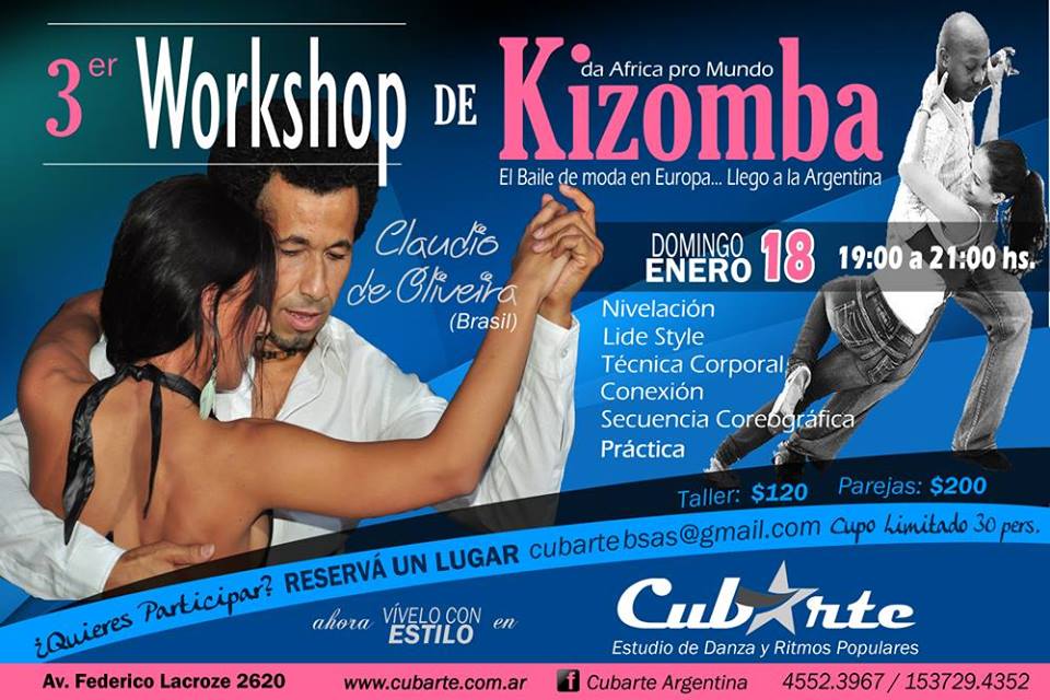 SEMINARIOS: Workshop KIZOMBA