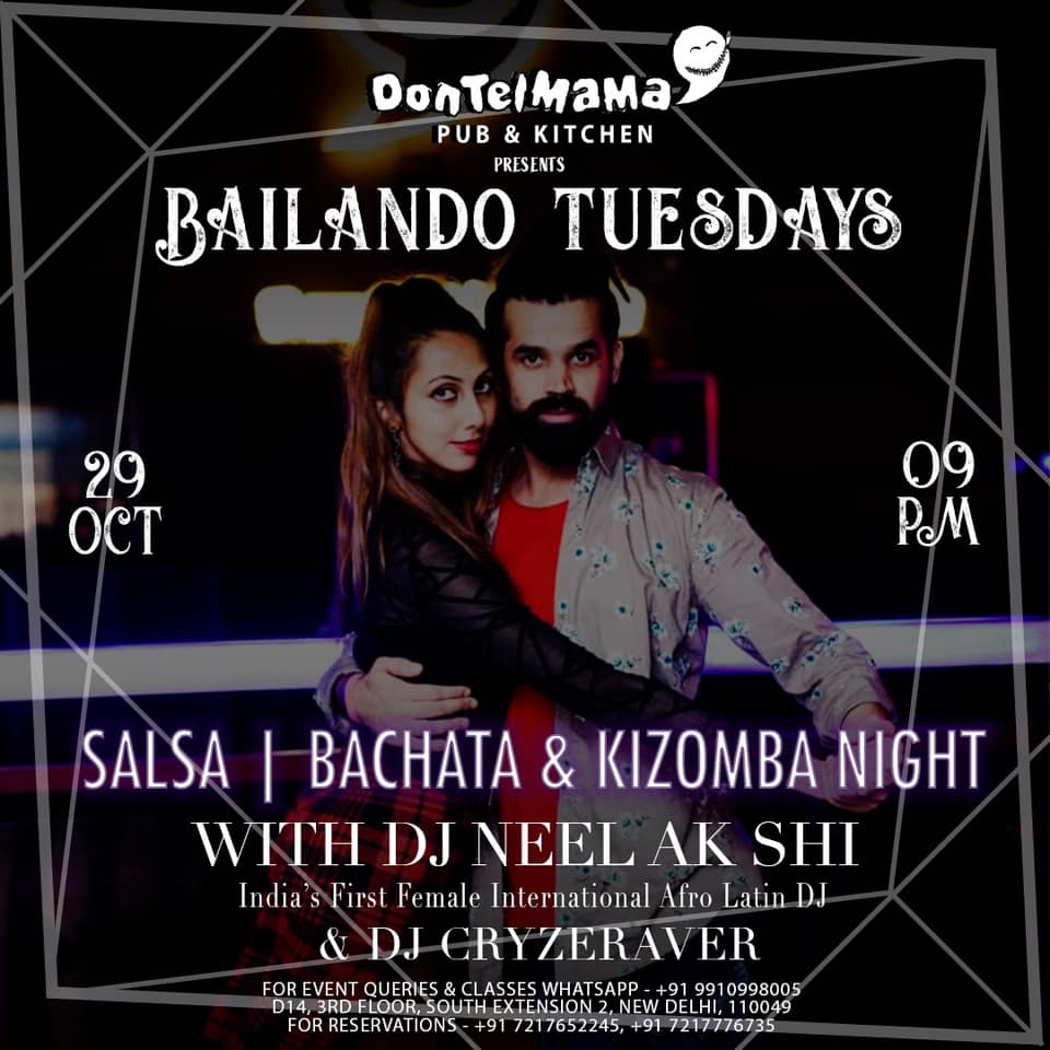Bailando Tuesdays- Salsa bachata Kizomba