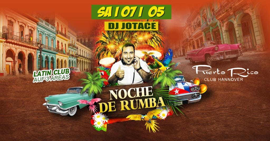 Salsa Bachata Merengue - Fiesta mit DJ Jotace