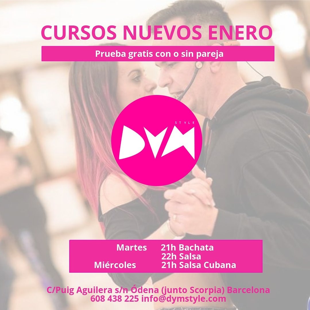 ¿Quieres aprender a BAILAR? Cursos nuevos Enero