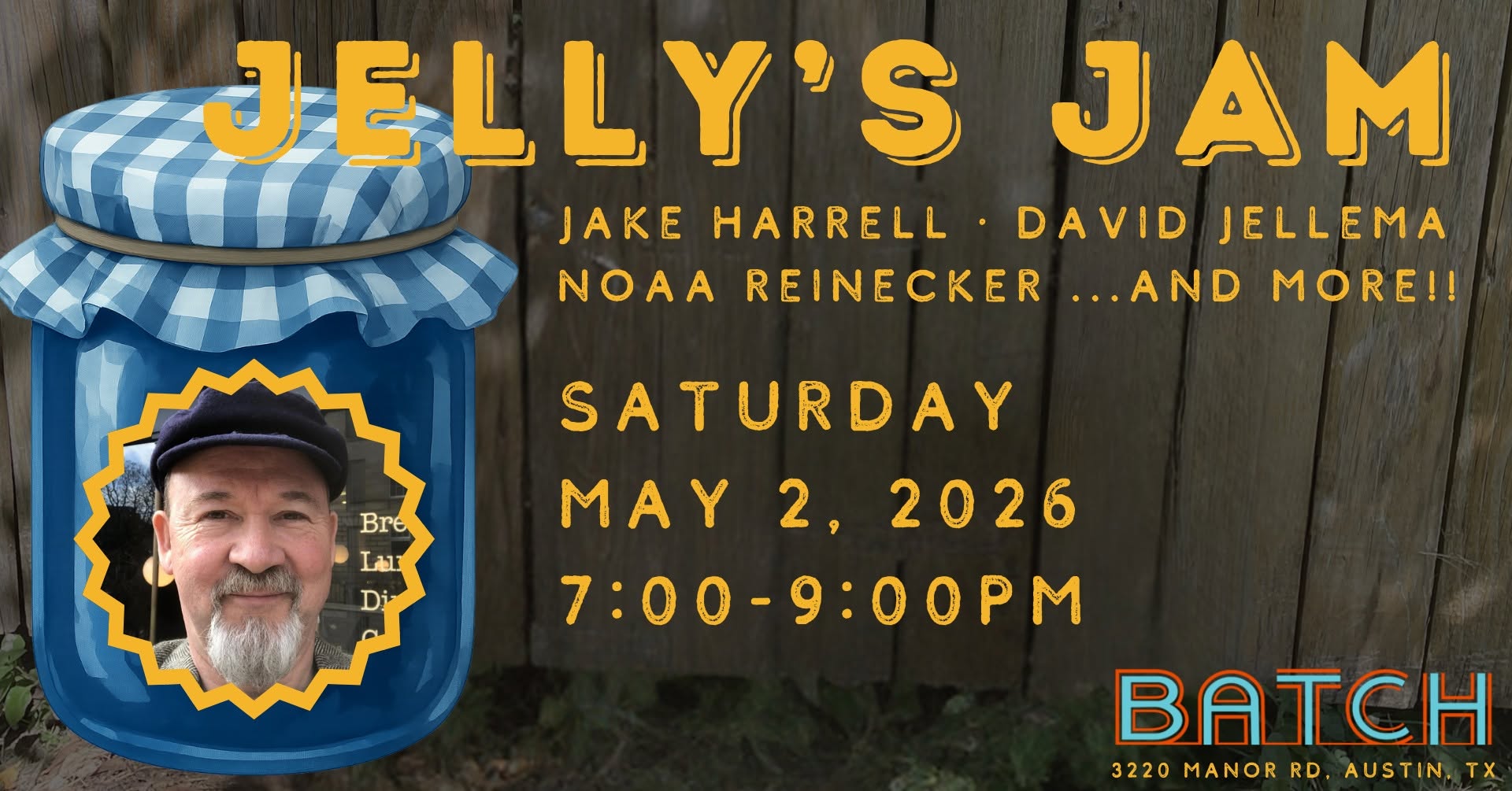 First Saturday Swing -- Jelly's Jam @ Batch
