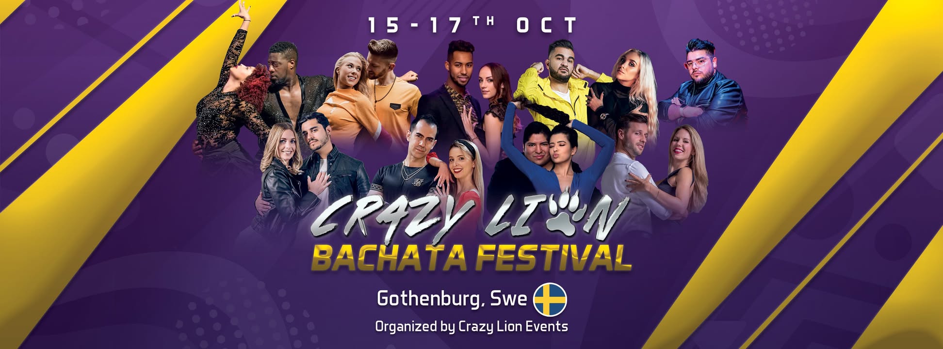 Crazy Lion Bachata Festival, 15-17 Oct 2021